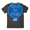 BLANK - CHARCOAL GRAY HEATHER - PRINTED TWO SIDES - FB Thumbnail