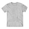 BLANK - LIGHT HEATHER GRAY - PRINTED FRONT ONLY Thumbnail